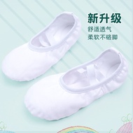 White Dance Shoes Children's Women Chinese Dance Lace-Free Black Soft Sole Shoes Ballet Modern dance Girls' Practice Shoes