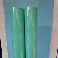 Stiker hijau tosca glossy sticker motor biru tosca hijau mint scotlite hijau