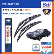 Proton Iswara Wiper Car Windshield Wiper Blade 19" / 18" Bosch Advantage BA1918 (Size 19" & 18")