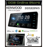 Kenwood  DDX820WS 7" Multimedia WVGA Display AV Receiver DVD / Bluetooth / USB / Apple CarPlay™ & An