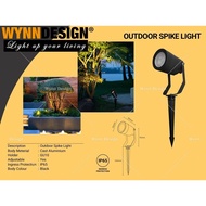 Wynn Design Outdoor Spike Lamp Wall Lamp GU10 Holder Lampu Pokok Garden Spotlight(9017)