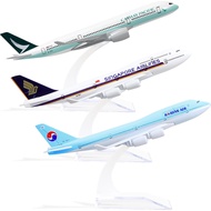 🌟 SG LOCAL STOCK 🌟 16cm Cathay Pacific A350 Hongkong Airplane Collectible Aircraft Model Toys Gifts