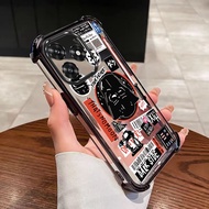 Honor X8d X7d honor Case Star Wars Clear Air Cushion Shockproof Phone Case Silicone Phone Cover