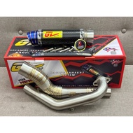 GL RACING Y15 EXHAUST OPEN EKZO EXSO EKSO 42-42-60