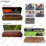 Tubeless Tire Patch Rubber Tubeless Tire Kit Refill/ Tublis Tire Patch Worm/ Refill Tire Patch Tool