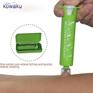 [vsrhkq] Bug Bite Suction Tool Portable First Aid Bee Bite Relief Vacuum Extractor Snake Bite Kit fo