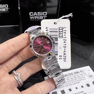 [CAS10-LTP-1241D] CAS1O Stainless Steel Women's Casual Watch LTP-1241D Series (Dial 25MM)