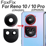 Back Camera Glass Lens For OPPO Reno10 Pro Reno 10 5G CPH2521 CPH2525 Rear Main Camera Cover Replace
