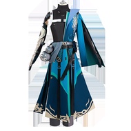 UWOWO Jiyan Cosplay Collab Series: เกม Wuthering คลื่นเครื่องแต่งกายวันฮาโลวีนชุดคอสเพลย์ผู้หญิง Jiy