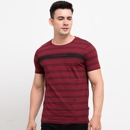 Cressida The Next Level - Slim Striped Red T-shirt - E135M
