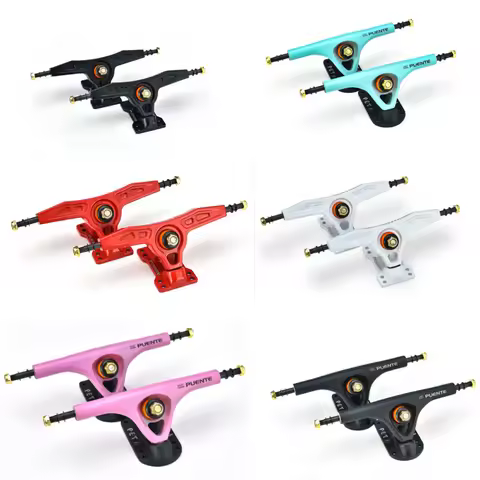 Longboard Trucks Colorful Skateboard Bridge Professional 7inch Skateboard Trucks Skateboard Parts Da