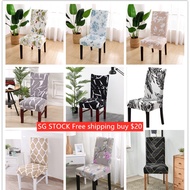 SG*Dining chair cover/Dining Chair Cover Elastic/Chair Cover Seat Cover/Chair Cover Elastic Spandex/