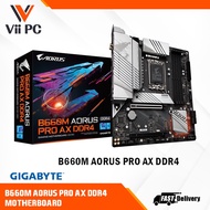 Gigabyte B660M AORUS PRO AX DDR4 Intel 2.5GbE LAN, WIFI 6 802.11ax,Rear USB 3.2 Gen 2x2 Type-C, Micr
