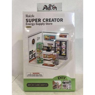(R&G1) Rolife Super Creator Miniature House - Energy Supply Store DW002 Figure