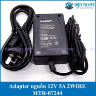 Adapter nguồn 12V 5A 2WIRE MTR-07244
