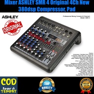 MIXER ASHLEY SMR 4 SMR4 ORIGINAL ASHLEY 4CH NEW EFFECT 380DSP