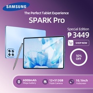 Samsung Tab SPARK Pro Android 5G/Wi-Fi Tablet 12GB+512GB 10.1" Screen Display With SIM Card Slot 600