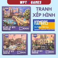 [Genuine] Hxmars Jigsaw Puzzle Set 1000 Pcs Jigsaw Puzzle High Quality Jigsaw Puzzle 1000 pieces