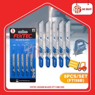 FIXTEC JIGSAW BLADE (FT118B) 5PCS/SET/ REPLACEMENT JIGSAW CUTTING BLADE FOR METAL