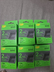 GP 2小時充電器， GP CHARGE & SAVE 2hrs 電池充電器 $45 1個