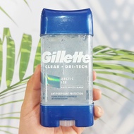 70% Sale!!! EXP.08/25 (Gillette®) Clear Gel Clear+Dri-Tech 107g เจลระงับเหงื่อและกลิ่นกายสำหรับผู้ชา