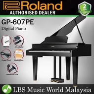 Roland GP-607 PE 88 Keys Digital Grand Piano with SuperNatural Technology (GP607 GP 607)
