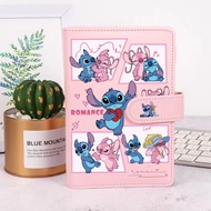 [yangh] Disney Lilo & Stitch Pu Cartoon Notebook Portable Notepad Cartoon Tablet Supplies School Off