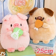 COD Anak patung babi, mainan mewah yang comel, sangat lembut, anak patung bantal, hadiah untuk kanak