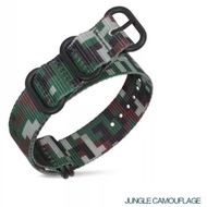 Nylon NATO ZULU For Untuk Garmin Fenix 3 D2 - strap tali jam band CAMO green
