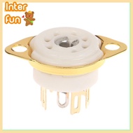[InterfunS] 1PCS 6AQ5 EAA91 6J1 6J2 6X4 6Z4 Tube Soet Gold-plated Soet For 7Pin B7G Vaccum Tube Ampl