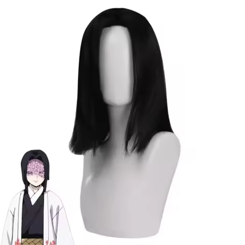 Anime Ubuyashiki Kagaya Cosplay Wig Kisatsutai Kimono Wigs Halloween Role Play Synthetic Hair