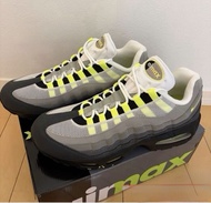 全新! 經典復刻 木村拓哉 US9.5 Nike Air Max 95 OG Big Bubble Neon