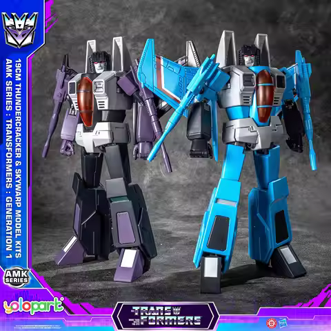 YOLOPARK AMK Series 19CM TRANSFORMERS Toys 2-Pack GENERATION ONE: AMK Series Thundercracker & Skywar