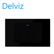 DELVIZ 120 wall light switch 1 on 2 way single control double control switch glass switch.  Thai swi