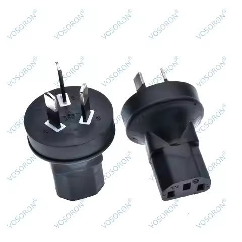 Australia SAA Power adapter,New Zealand AU to IEC 320 C13 female AC plug ,SAA Australia 3 pin to PDU