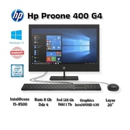 PC ALL IN ONE HP PRO ONE 400 G4 CORE I5-8500 RAM 8GB 128GB + HDD 1TB 