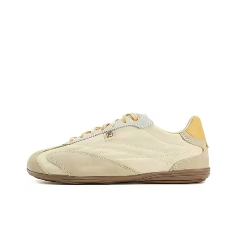 FILA RITMO SLEEK German Army Trainers Women's Low Top Beige Apricot F12W633209FWS