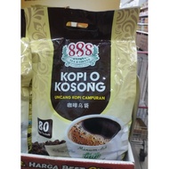 Kopi O Kosong Cap 888/Uncang Kopi Campuran 80sachets
