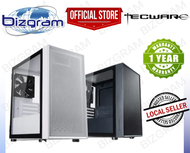 TECWARE Nexus Air M2 TG Black/White High Airflow MATx Case (3x12cm fans) TWCA-NEXAM2-BK/WH (1-Year SG Warranty)