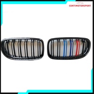 BMW 3 SERIES E90/E91 M-COLOR LCI/FACELIFT DOUBLE SLAT FRONT KIDNEY GRILL GRILLE STYLING CAR ACCESSORIES BODY KIT BODYKIT