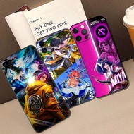 for iPhone 11 12 13 14 15 16 Pro Max Plus Mobile Legends Bang Bang Fashionable soft black phone case