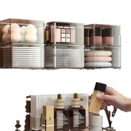 HY/🏮Mirror Cabinet Storage Box Bathroom Table Cosmetics Lipstick Shelf Bathroom Cabinet Compartmentalization Storage Box
