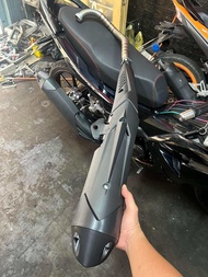 Pô LC V6 Móc Ấm Dành Cho Exciter 135 - 150 - 155 Full Ốp Kèm Cổ Innox 32mm