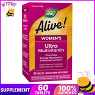 Nature's Way Alive! Once Daily Women's Ultra Potency Multivitamin 60 Tablets exp 12/25