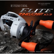 Reel BC Seahawk Elite Zing Cast (Sound Zingg) Hi Ratio 8