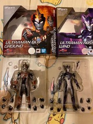 初回 SHF Ultraman  Rosso Wind Ultraman Blu Ground