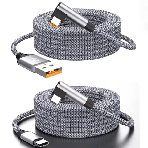 1M 2M 3m 5m 8M PD 60W 6A USB-A TYPEC Straight TO TYPE-C Elbow DATA 480Mbps Fast Charge Charging Cabl