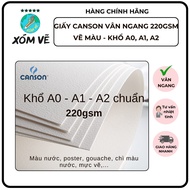 [DRAWING] Canson A0/A1/A2 watercolor paper 220gsm/300gsm horizontal grain for poster drawing, gouach