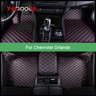 YOGOOGE Car Floor Mats For Chevrolet Orlando Foot Coche Accessories Carpets