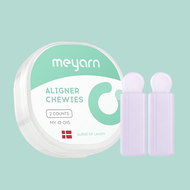 MEYARN ยางกัดจัดฟัน ยางกัดฟัน สำหรับคนจัดฟันใส Invisalign Aligner Chewies